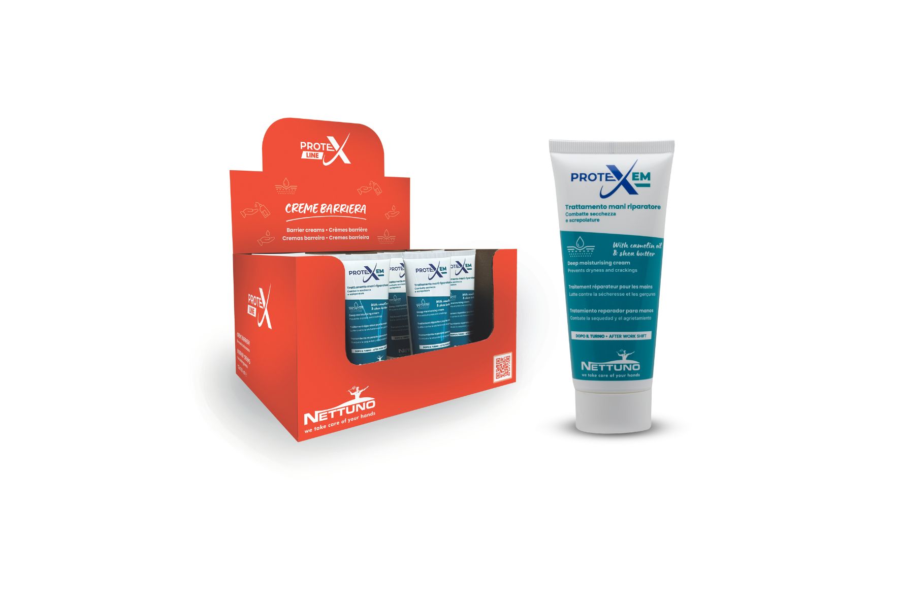 Tubo 100 ml in espositore