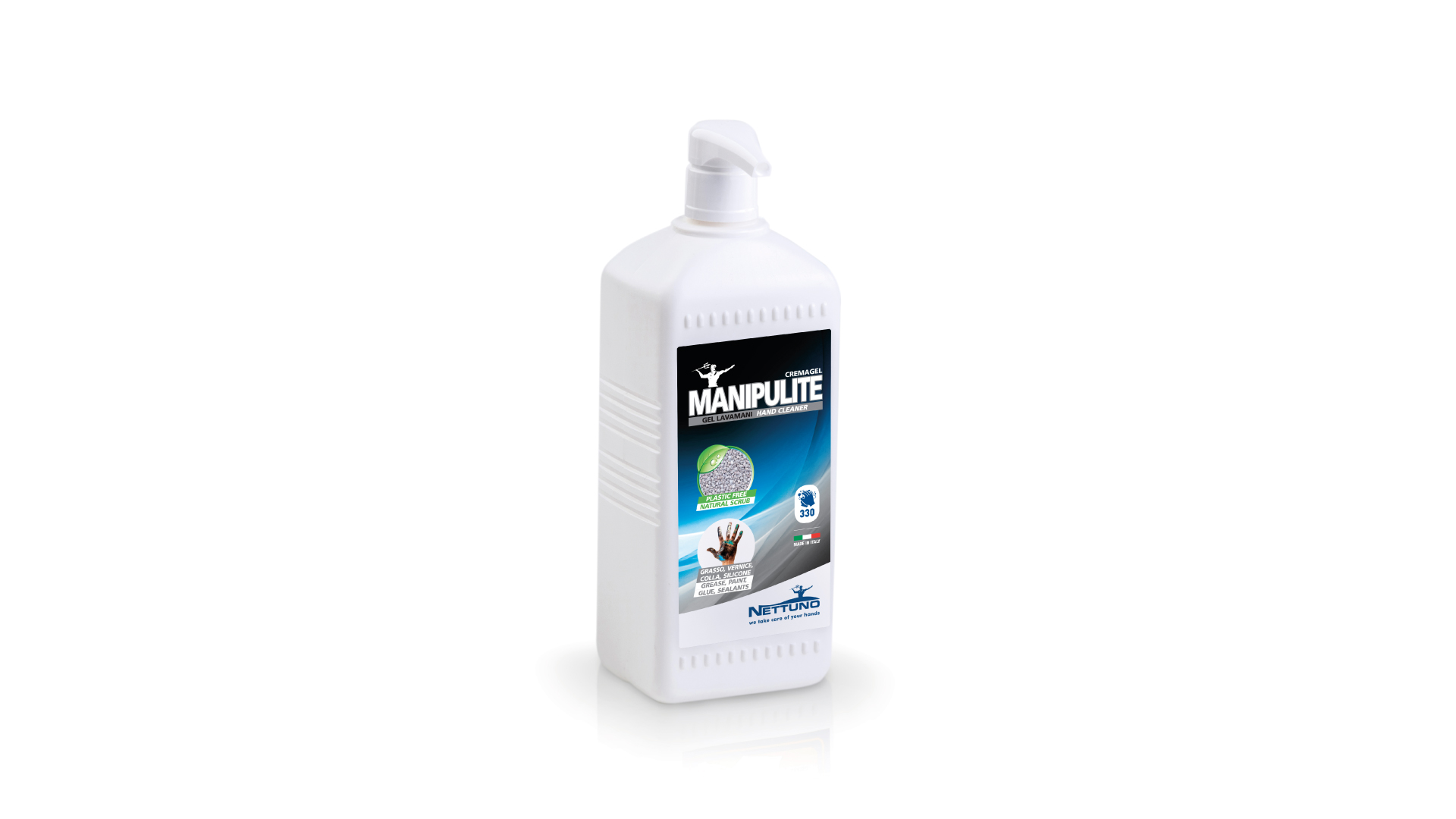 1000 ml bottle with pump dispense