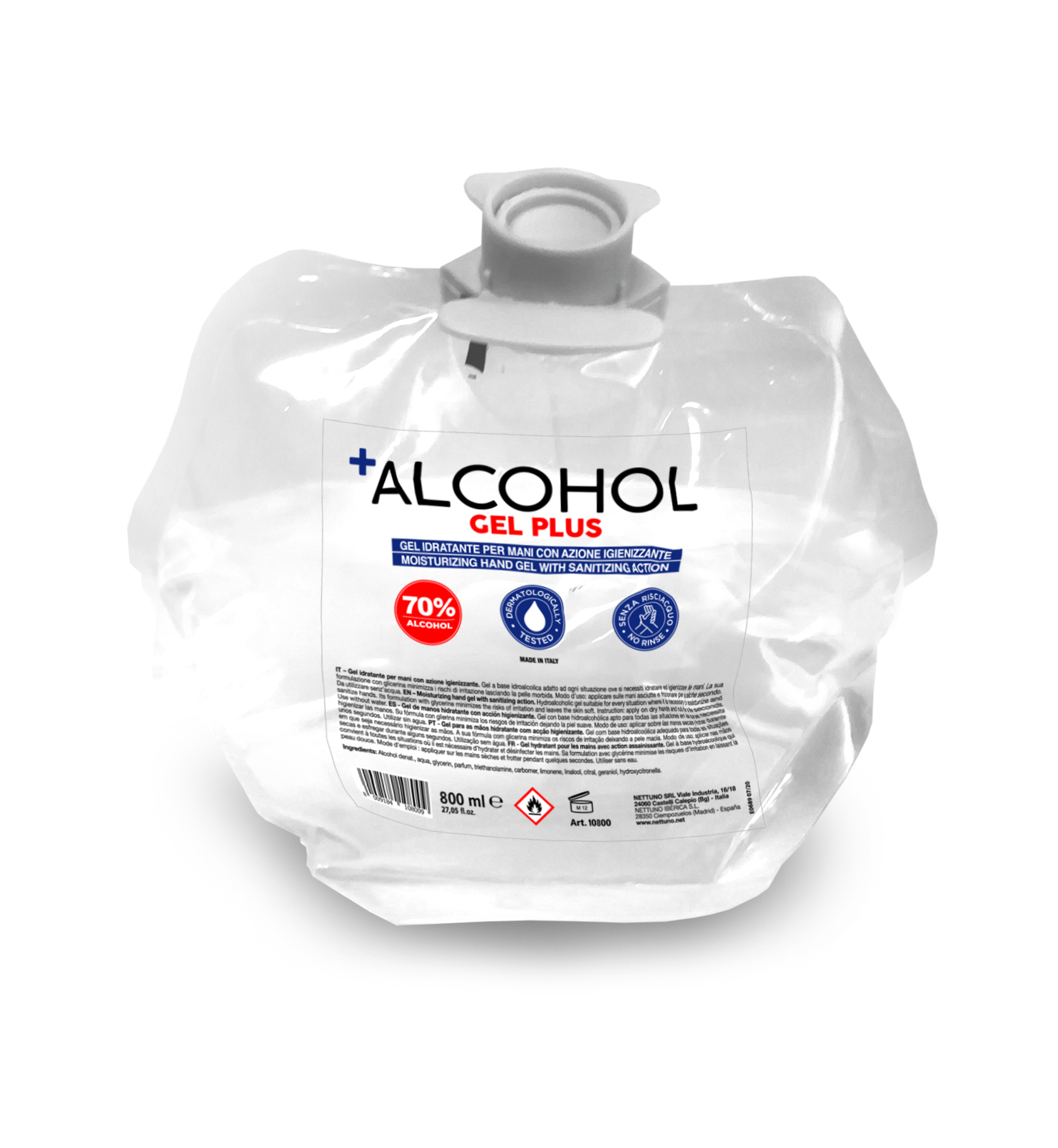 T-S800 ricarica da 800 ml per T-Small Dispenser