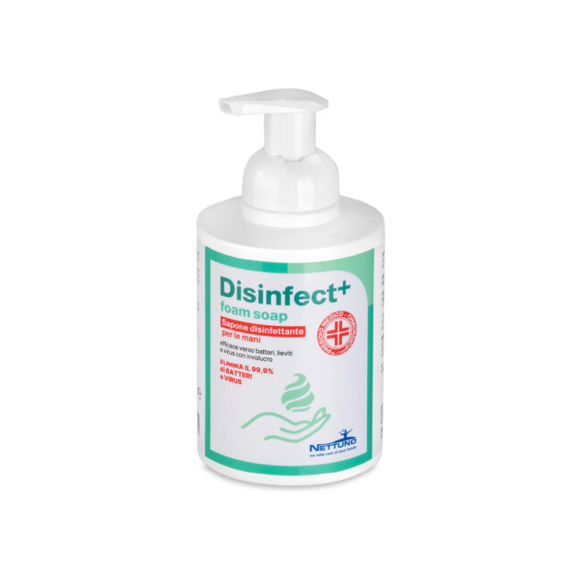 NETTUNO prodotti DisinfectFoam Soap famiglia