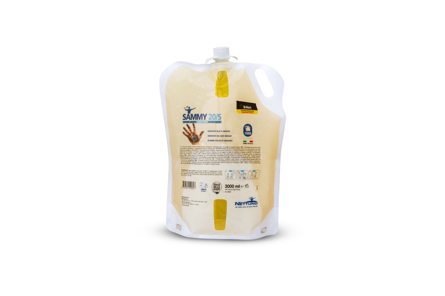 T-Bag ricarica da 3000 ml per T-Big Dispenser e T-Duck