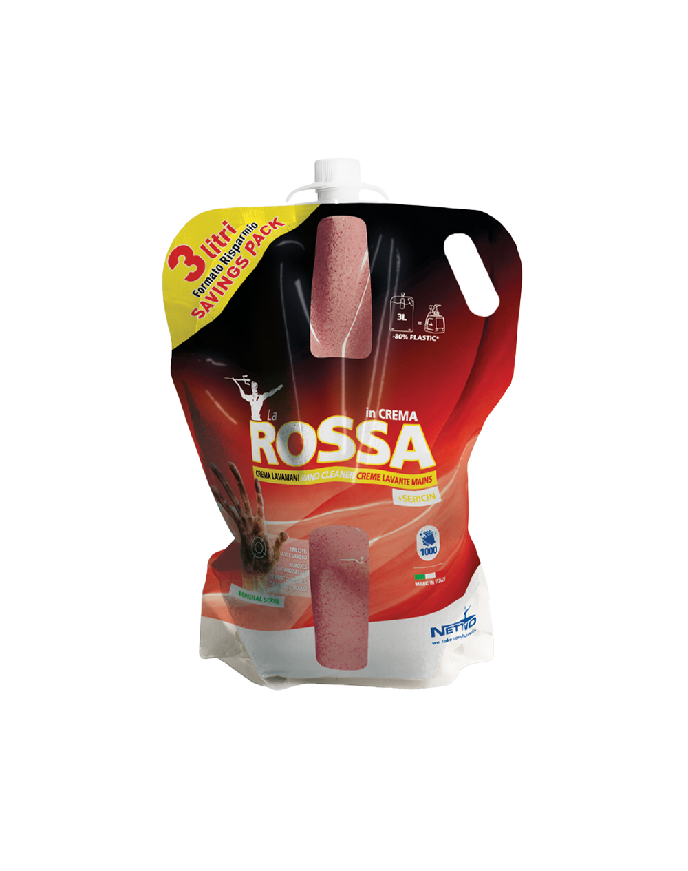 T-Bag ricarica da 3000 ml per T-Big Dispenser e T-Duck