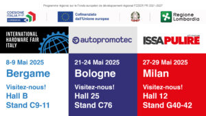 Trois salons internationaux nous attendent en mai: venez nous rendre visite!