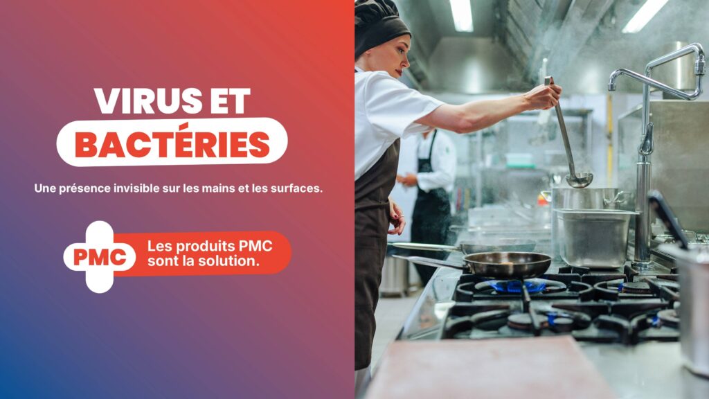 Virus et bactéries dans le secteur alimentaire : protégez vos mains et vos surfaces avec les bons produits désinfectants