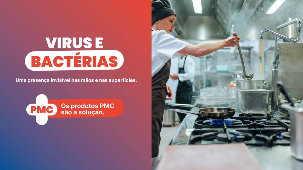 Vírus e bactérias no setor alimentar: proteja as mãos e as superfícies com os produtos desinfetantes adequados